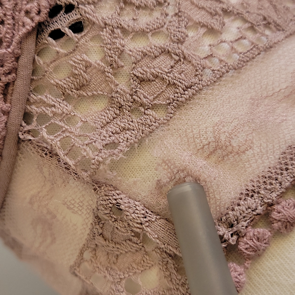 Miss Chevious Lilac Eyelash Lacr Shift Dress - Picture 7 of 9